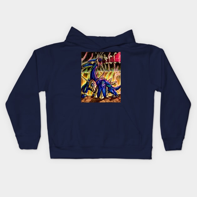 A Giants Roar Kids Hoodie by Saquanarts